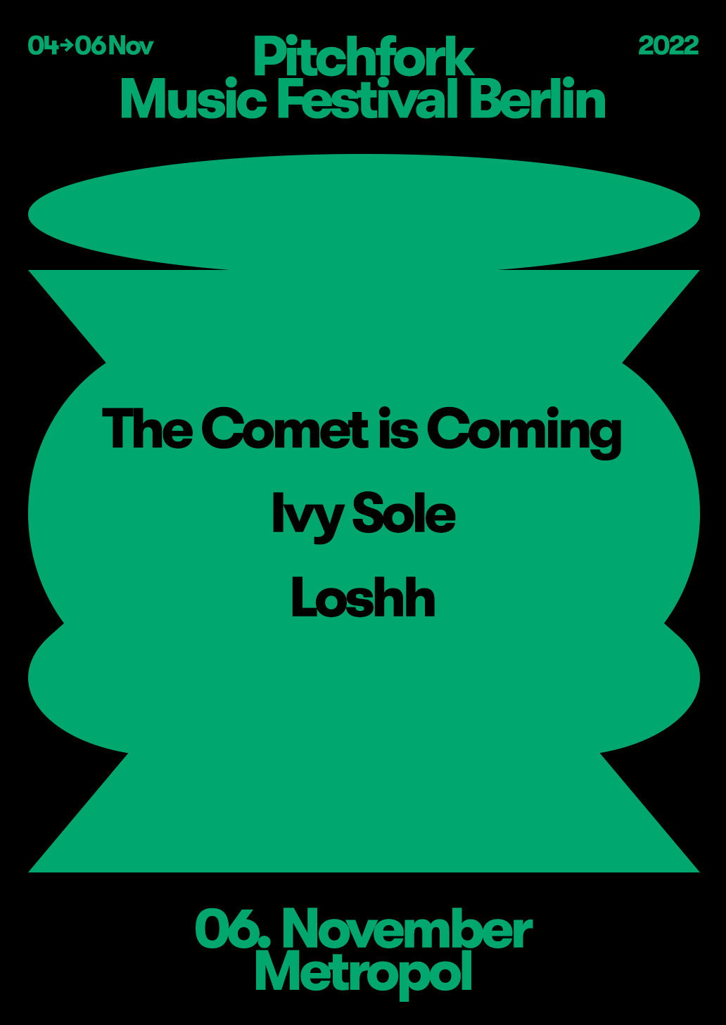Pitchfork Music Festival The Comet is Coming Ivy Sole Loshh